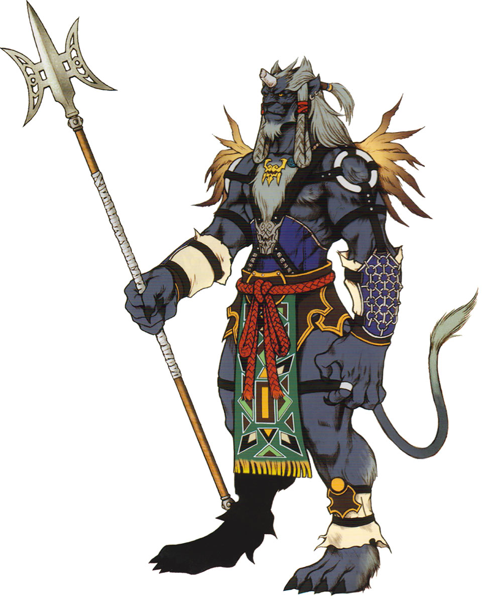 Kimahri Ronso Art from Final Fantasy X