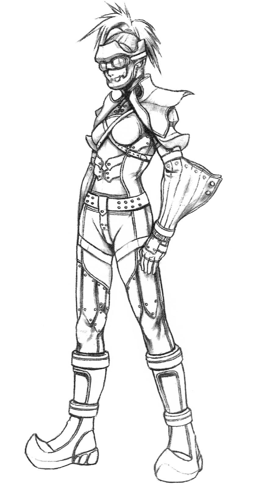 Rikku Sketch from Final Fantasy X