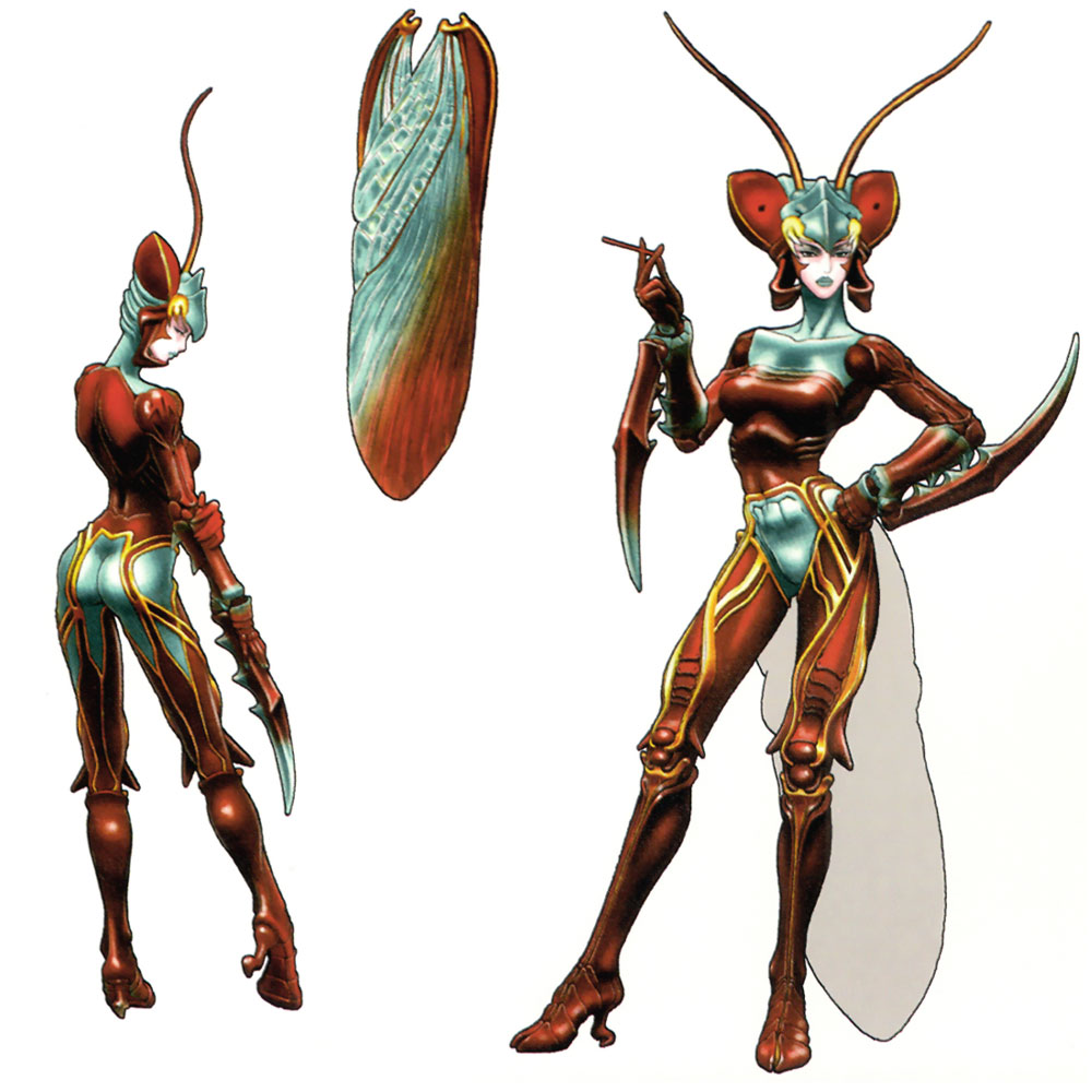 Sandy Concept Art from Final Fantasy X