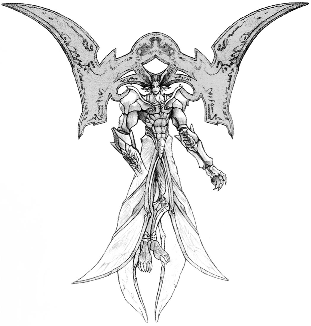 Seymour Omnis Art from Final Fantasy X
