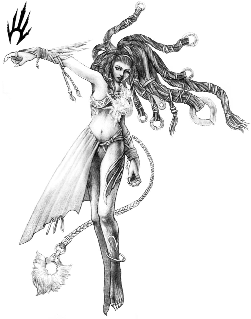 Shiva Concept Art from Final Fantasy X