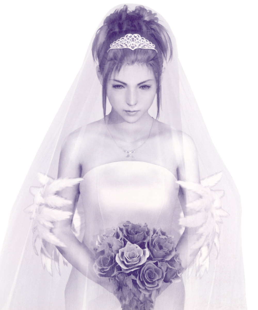 Yuna in Wedding Dress Art from Final Fantasy X