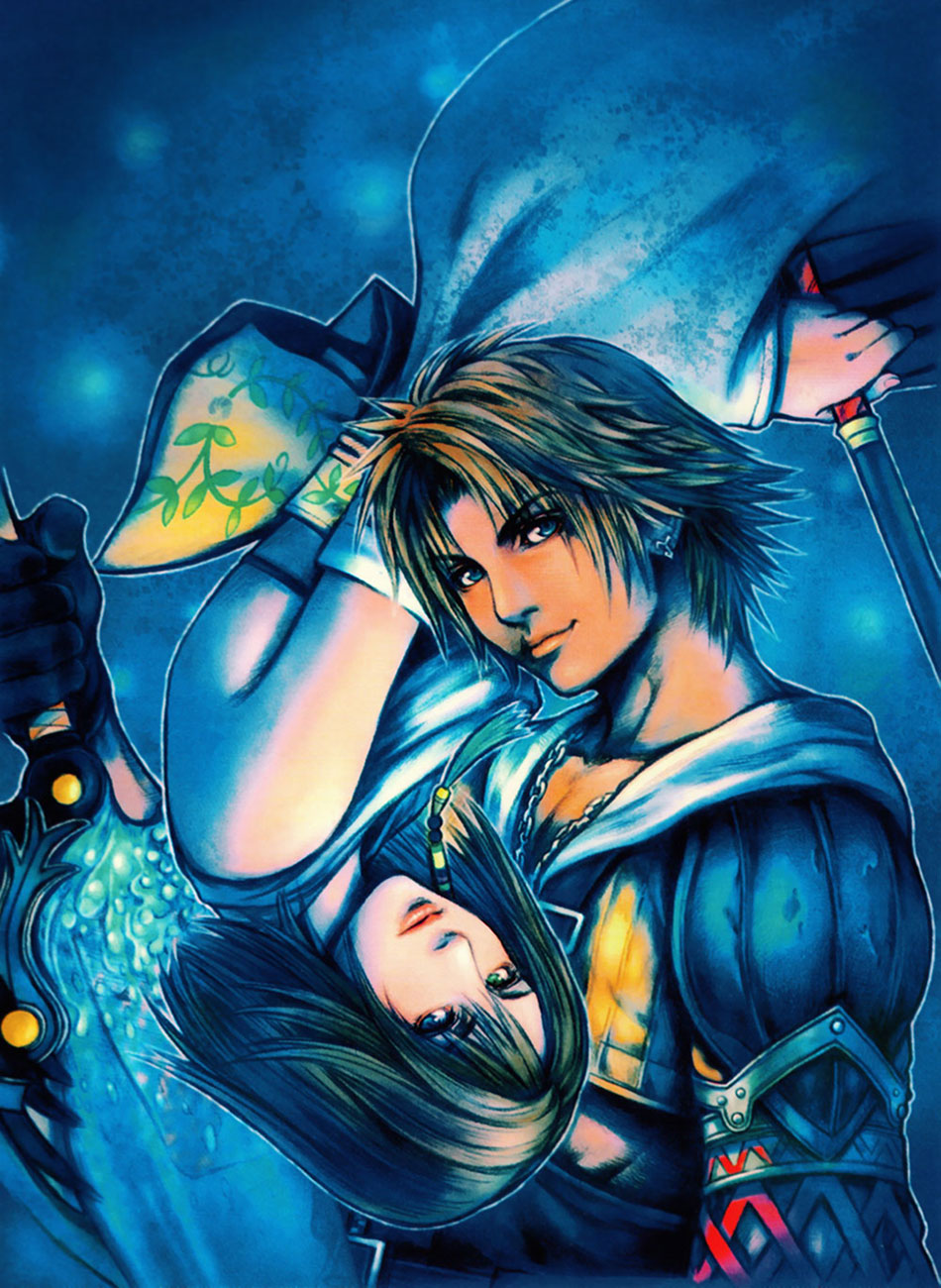 Yuna & Tidus Art from Final Fantasy X