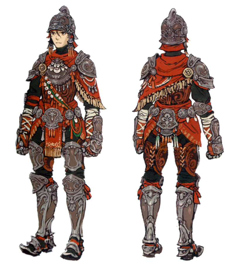 Aht Urhgan Soldier Art from Final Fantasy XI