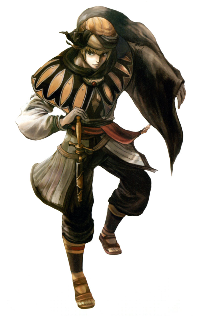 Aldo Concept Art from Final Fantasy XI