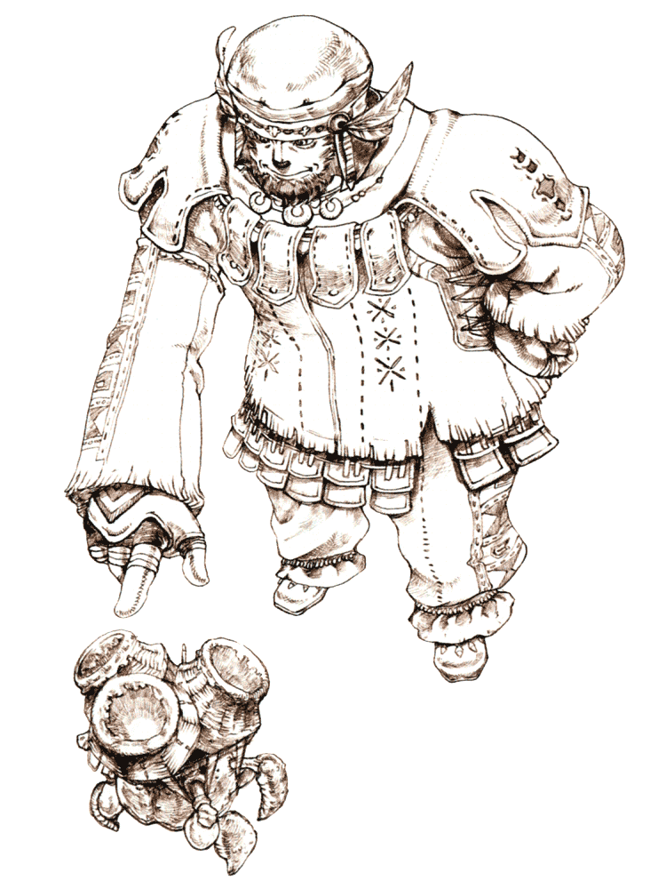 Beastmaster Sketch from Final Fantasy XI