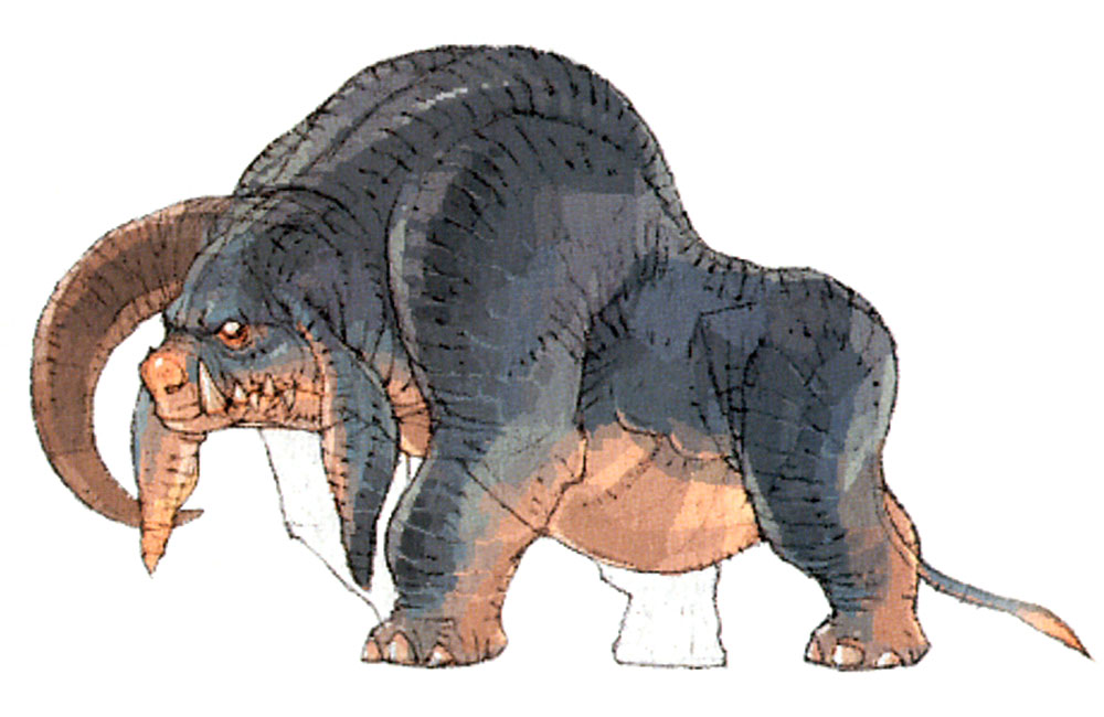 Buffalo Art from Final Fantasy XI