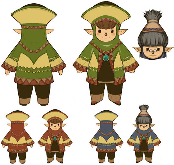 Apu & Ajido Art from Final Fantasy XI