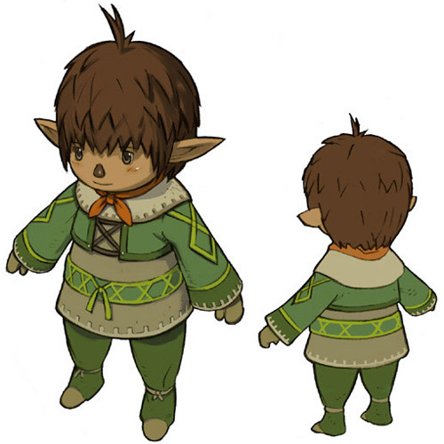 Taru Male Art from Final Fantasy XI