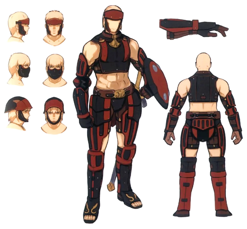Warrior Concept Art from Final Fantasy XI