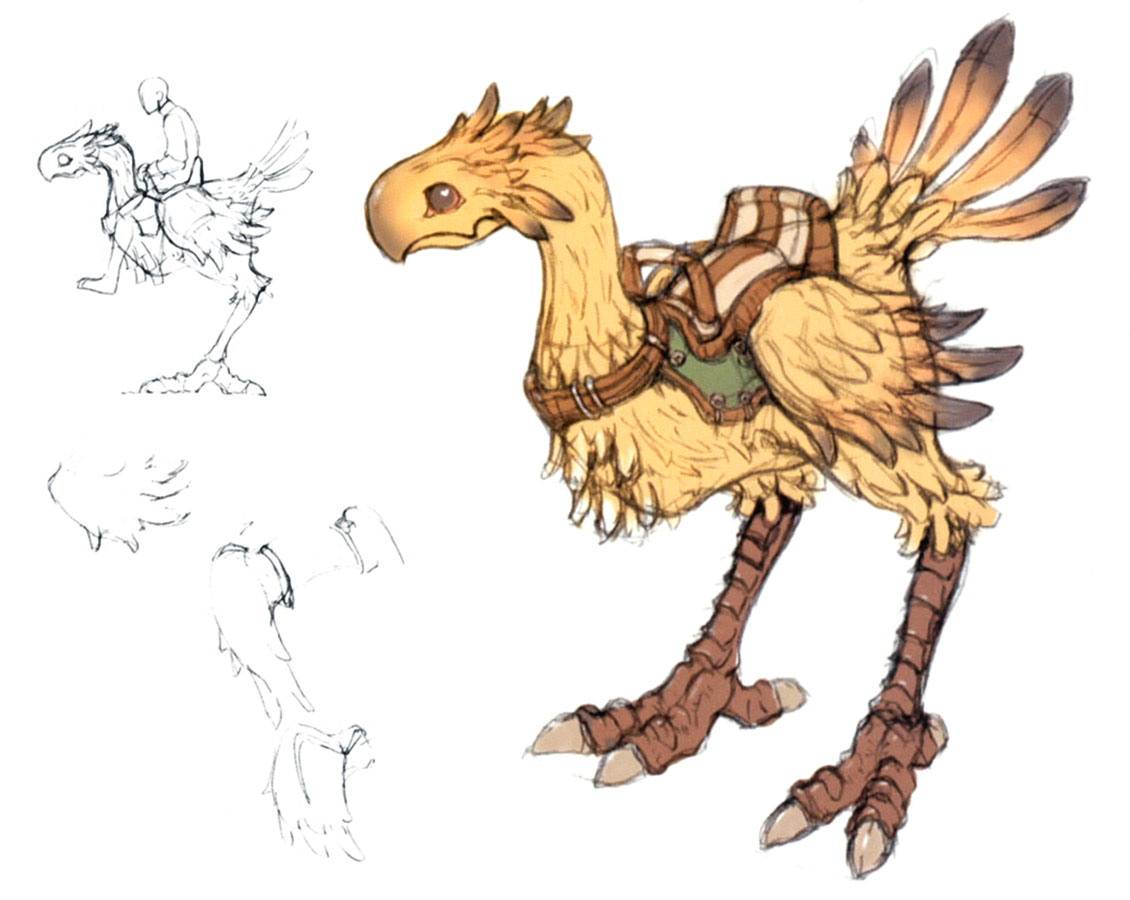 Chocobo Art from Final Fantasy XI
