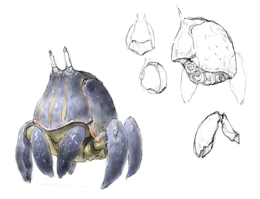 Crab Art from Final Fantasy XI