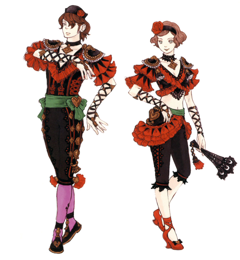 Dancer Concept Art from Final Fantasy XI