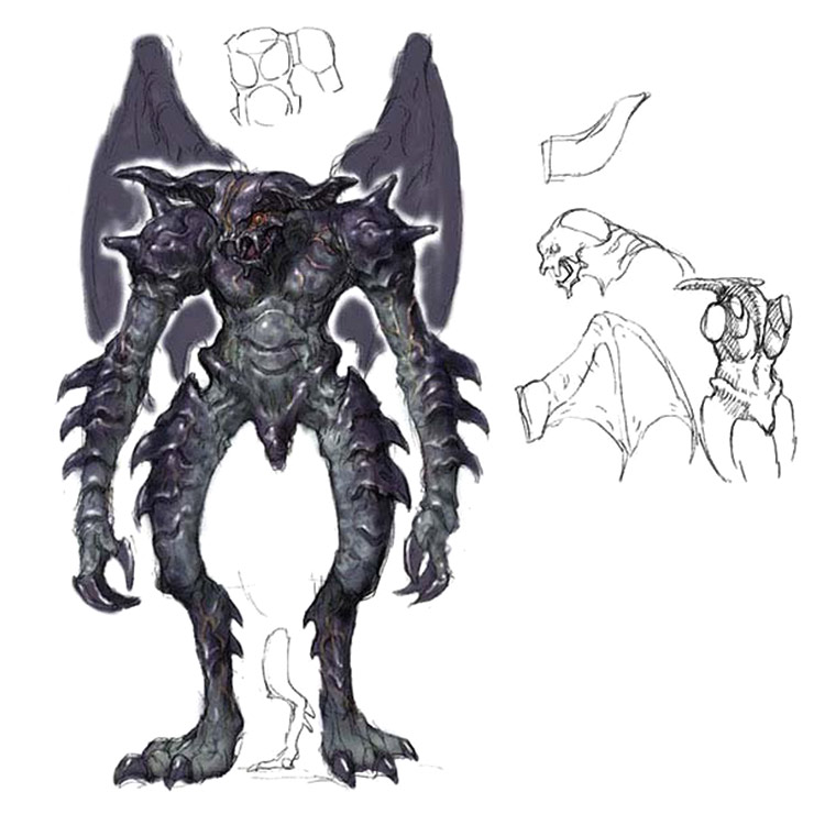 Demon Art from Final Fantasy XI