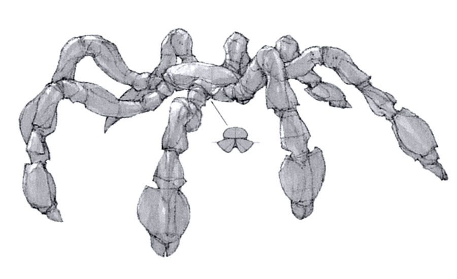 Diremite Art from Final Fantasy XI
