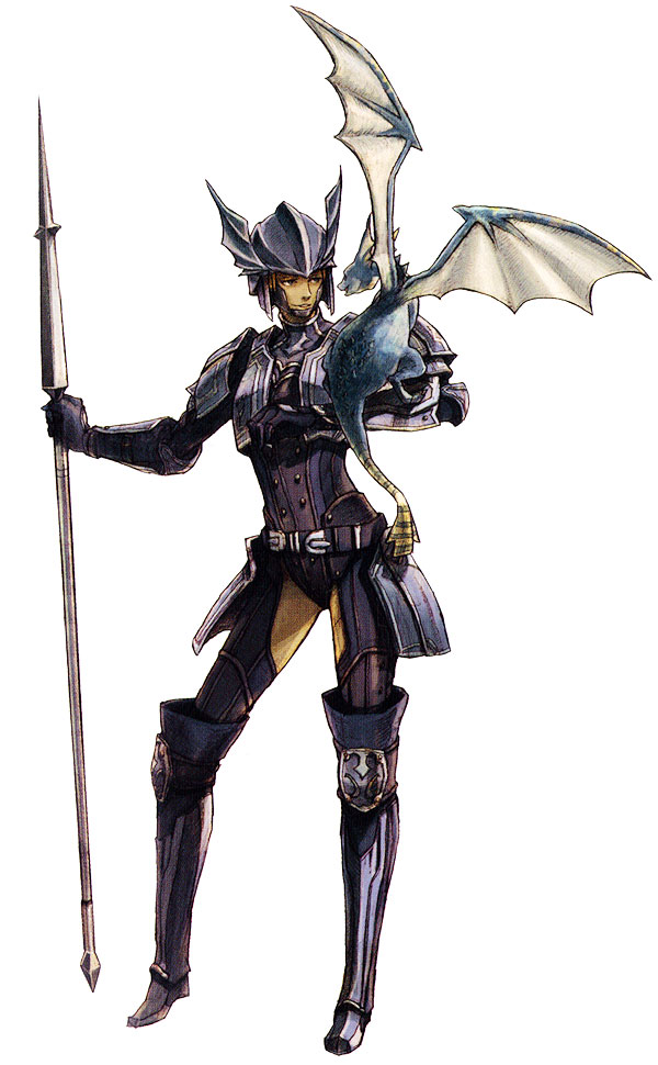 Elvaan Dragoon Art from Final Fantasy XI