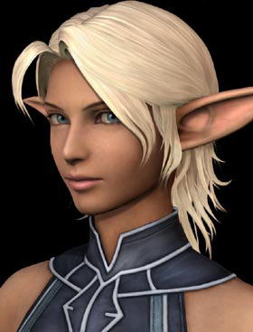 Elvaan Female Face 1 Art from Final Fantasy XI