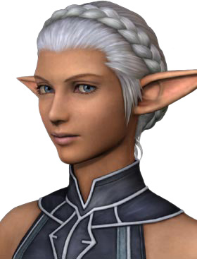 Elvaan Female Face 2 Art from Final Fantasy XI