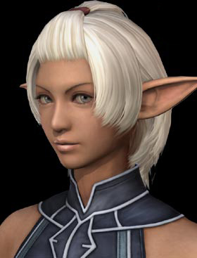 Elvaan Female Face 5 Art from Final Fantasy XI