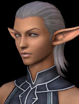 Elvaan Female Face 7 Art from Final Fantasy XI