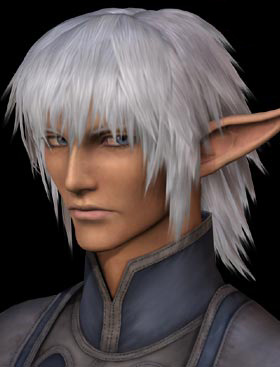 Elvaan Male Face 2 Art from Final Fantasy XI