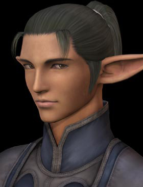 Elvaan Male Face 3 Art from Final Fantasy XI