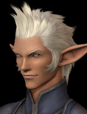 Elvaan Male Face 6 Art from Final Fantasy XI
