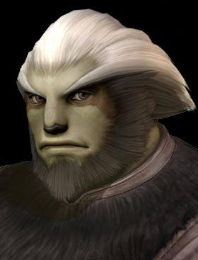 Galka Face 3 Art from Final Fantasy XI
