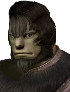 Galka Face 8 Art from Final Fantasy XI