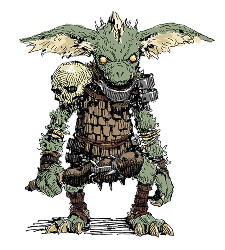Goblin Early Concept Art from Final Fantasy XI