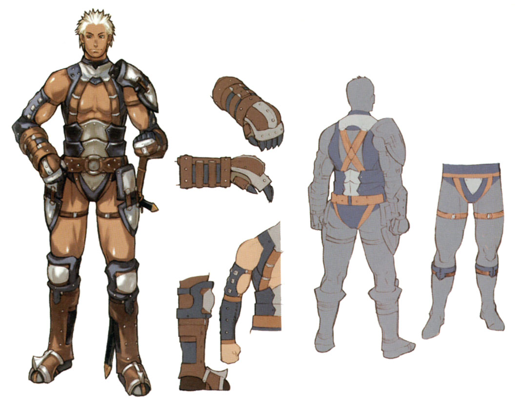 Harness Armor Art from Final Fantasy XI