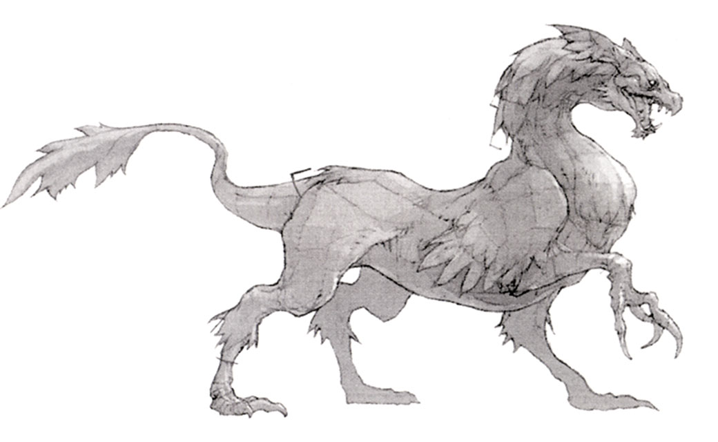 Hippogryph Art from Final Fantasy XI
