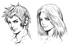 Hume Faces Sketch