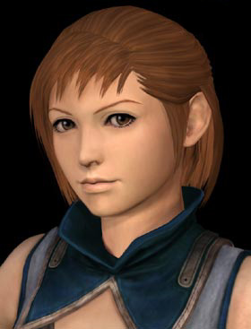 Hume Female Face 8 Art from Final Fantasy XI