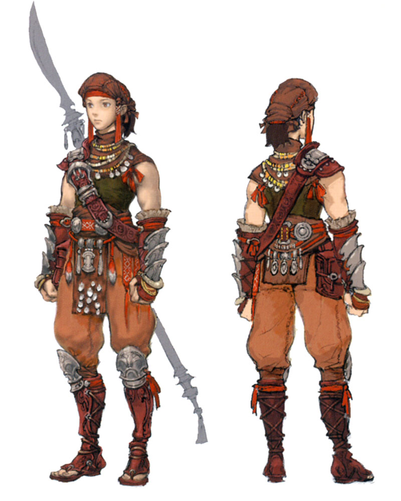 Jaridah Peti Armor Art from Final Fantasy XI