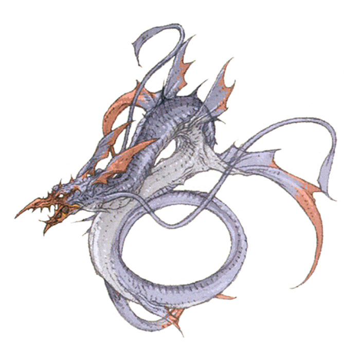 Leviathan Art from Final Fantasy XI