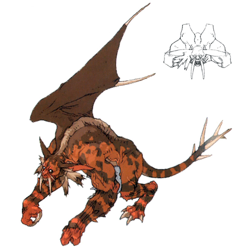 Manticore Art from Final Fantasy XI