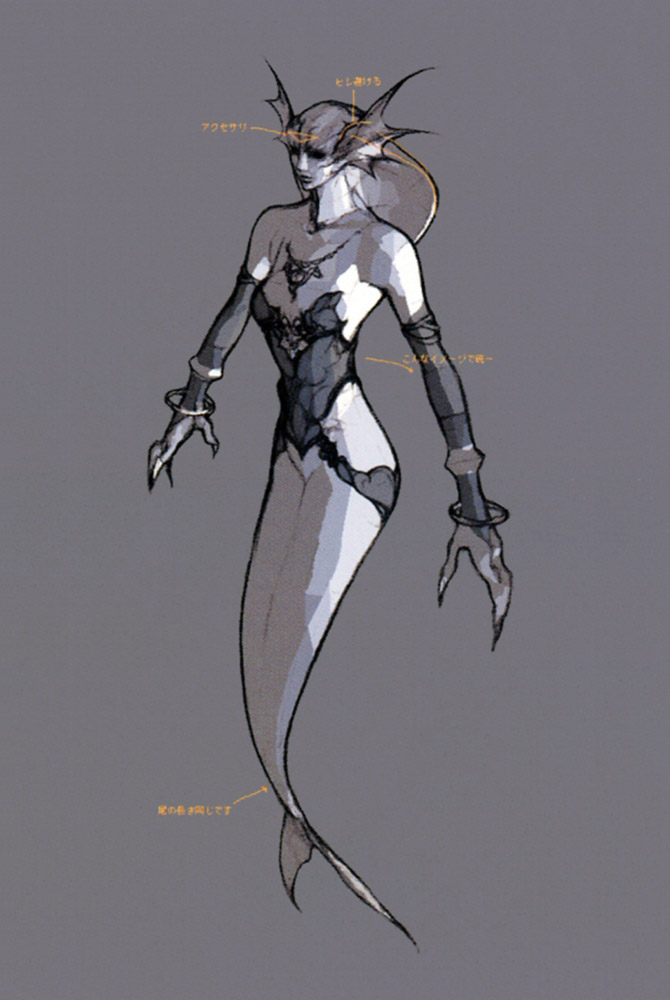 Merrow Art from Final Fantasy XI