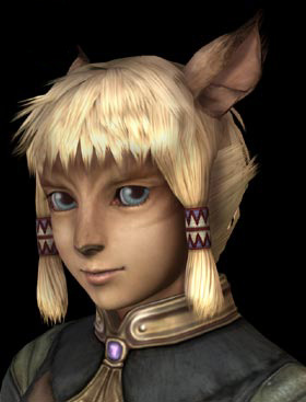 Mithra Face 4 Art from Final Fantasy XI
