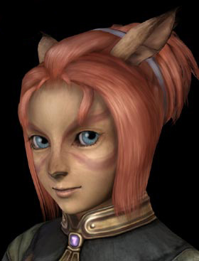 Mithra Face 5 Art from Final Fantasy XI