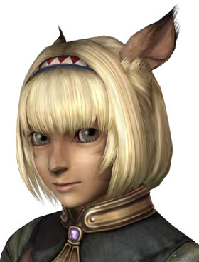 Mithra Face 7 Art from Final Fantasy XI