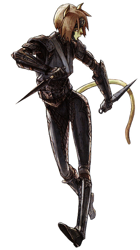 Mithra Ninja Art from Final Fantasy XI