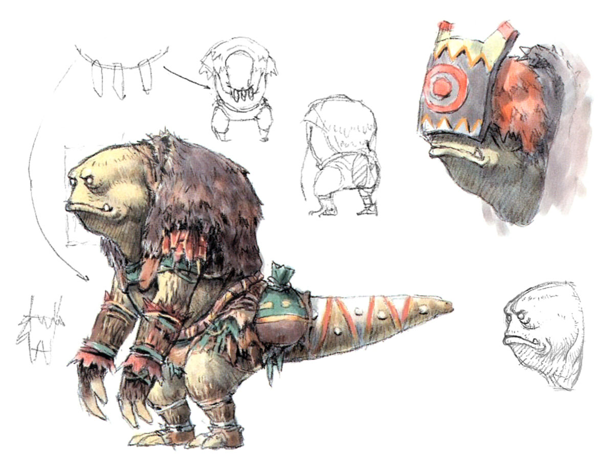 Orc Art from Final Fantasy XI