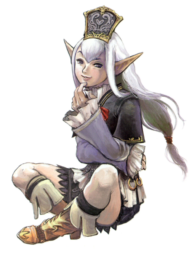 Prishe Concept Art from Final Fantasy XI