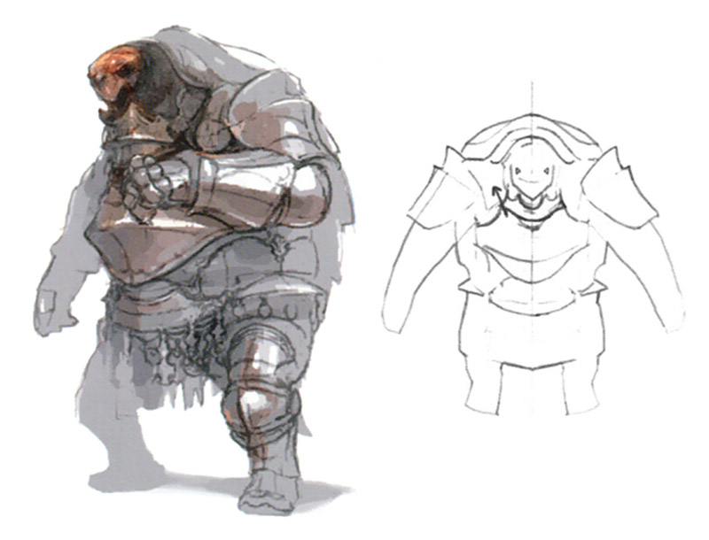 Quadav Concept Art from Final Fantasy XI