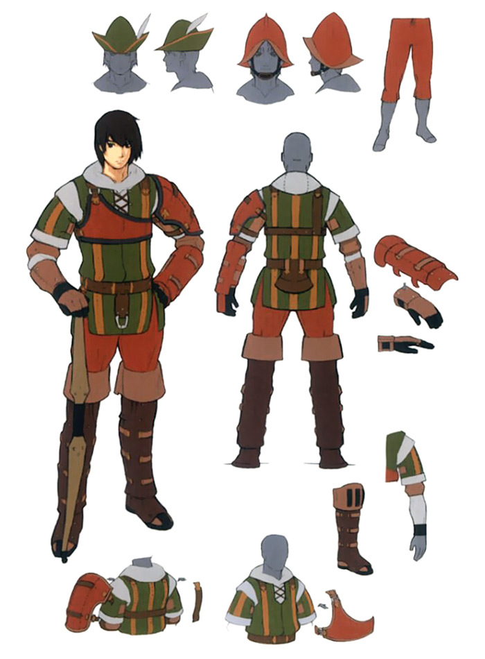 Ranger Concept Art from Final Fantasy XI