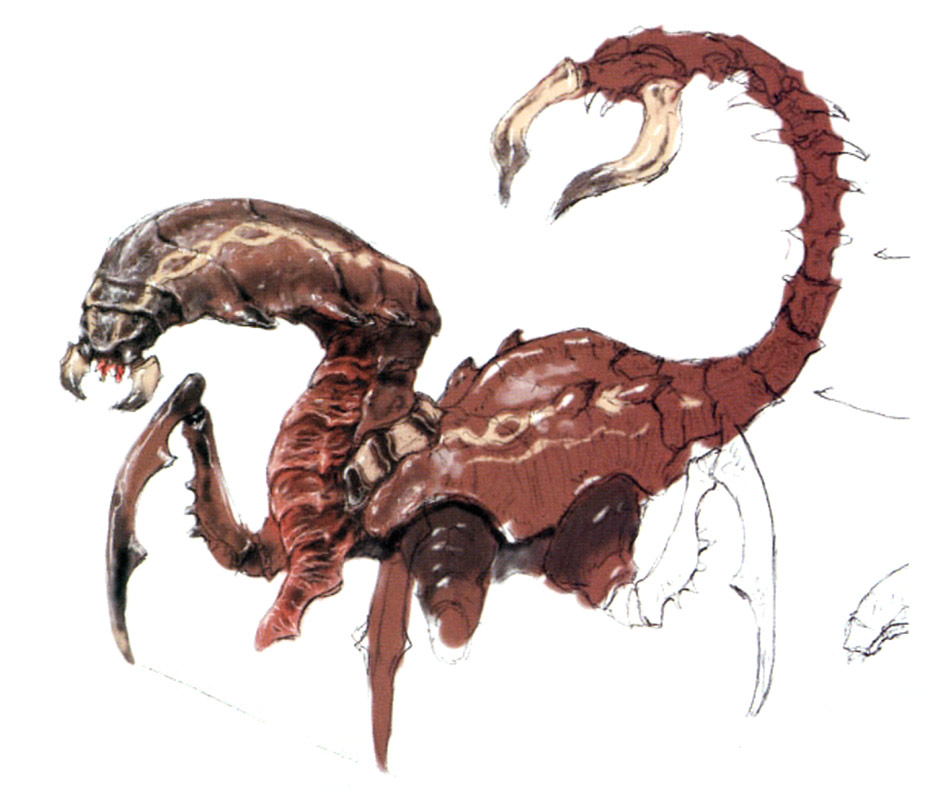 Scorpion Art from Final Fantasy XI