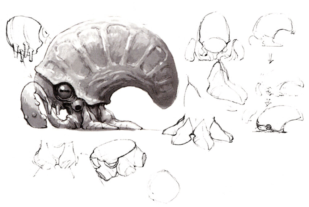 Uragnite Art from Final Fantasy XI