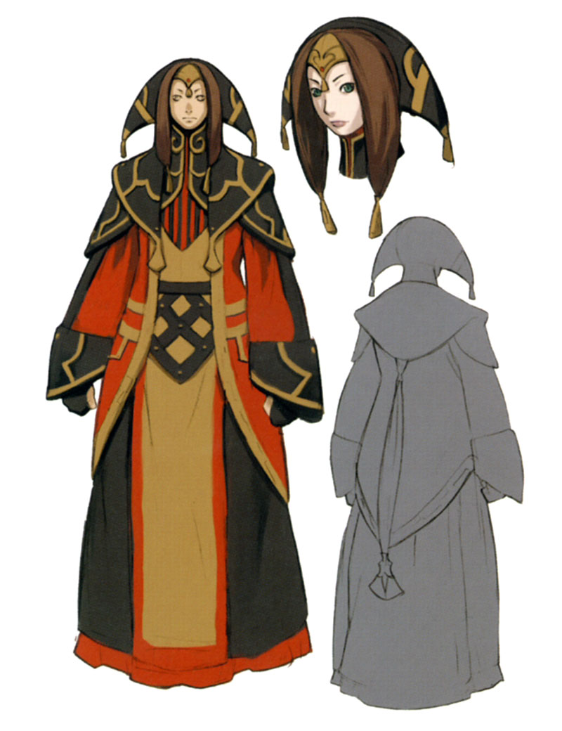 Yve'noile Concept Art from Final Fantasy XI