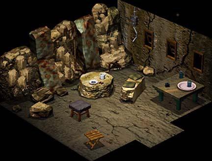 Corel House Art from Final Fantasy VII